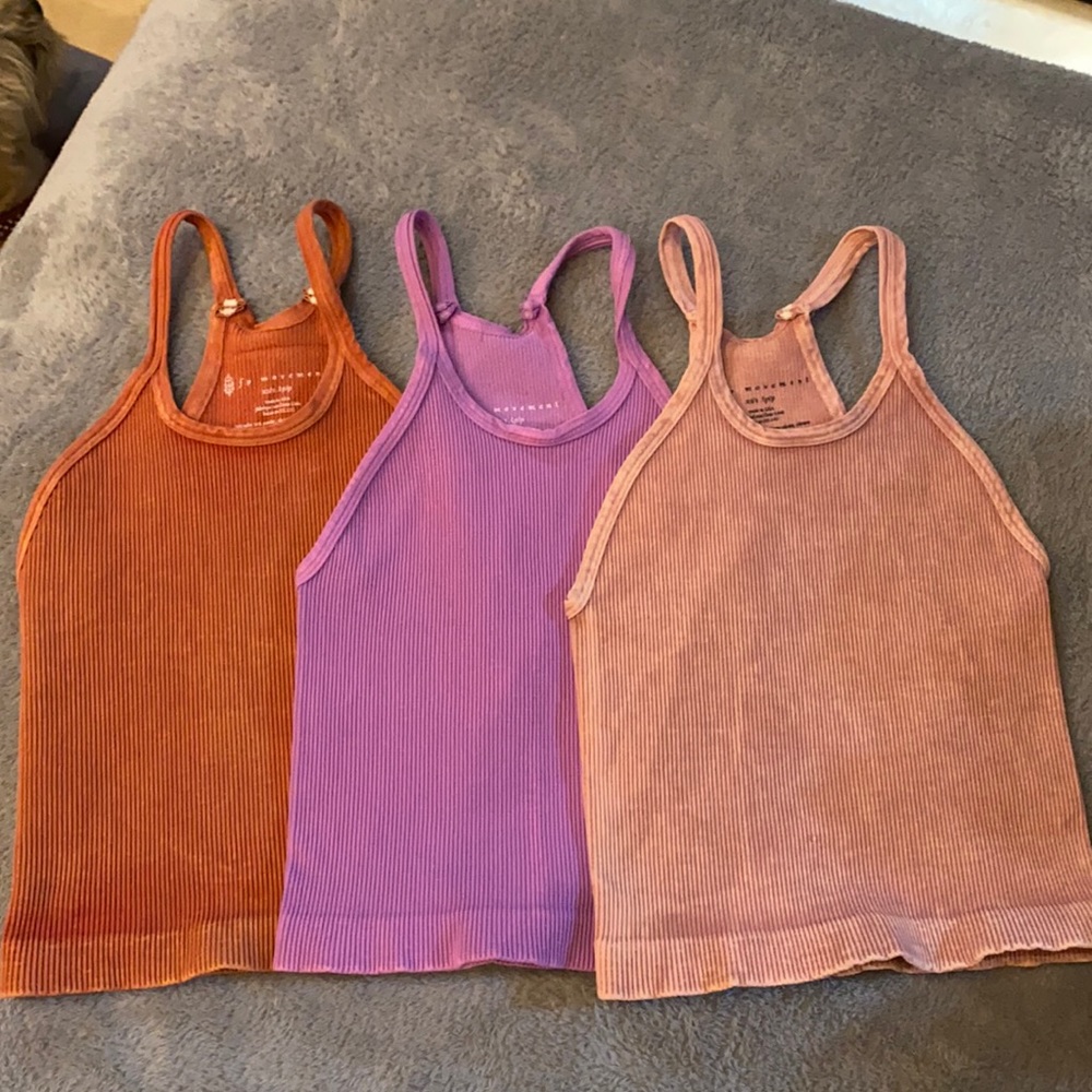 🌺free people Happiness run long tank - Picture 3 of 17